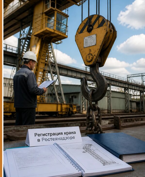 Регистрация крана в Ростехнадзоре в Перми от 16067 р. | Авеста ОТиПБ